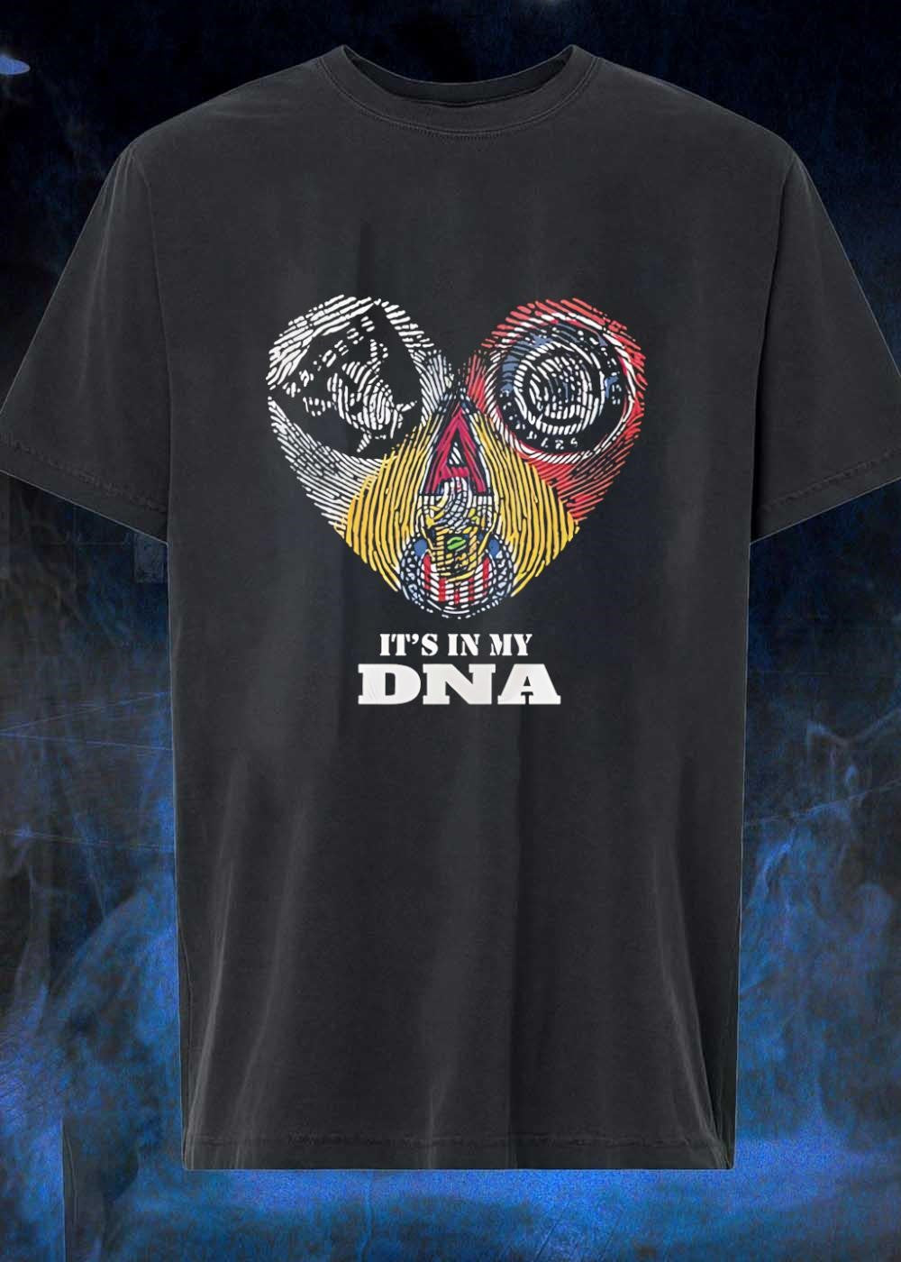 It’s in My DNA Heart Flag shirt(1)