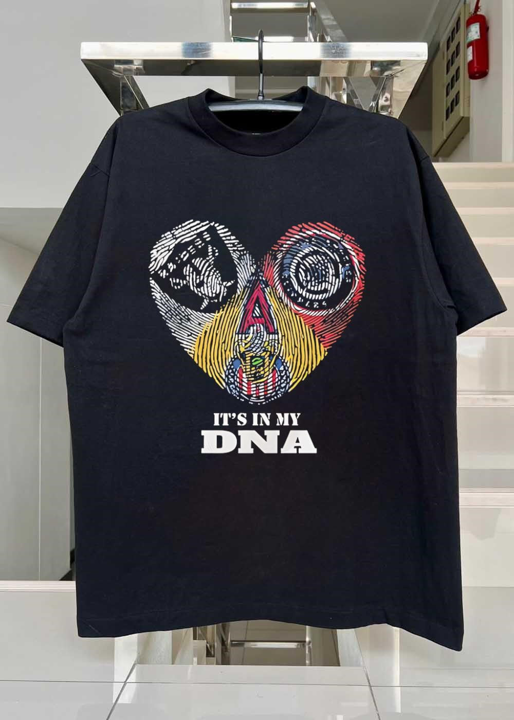 It’s in My DNA Heart Flag shirt(1)