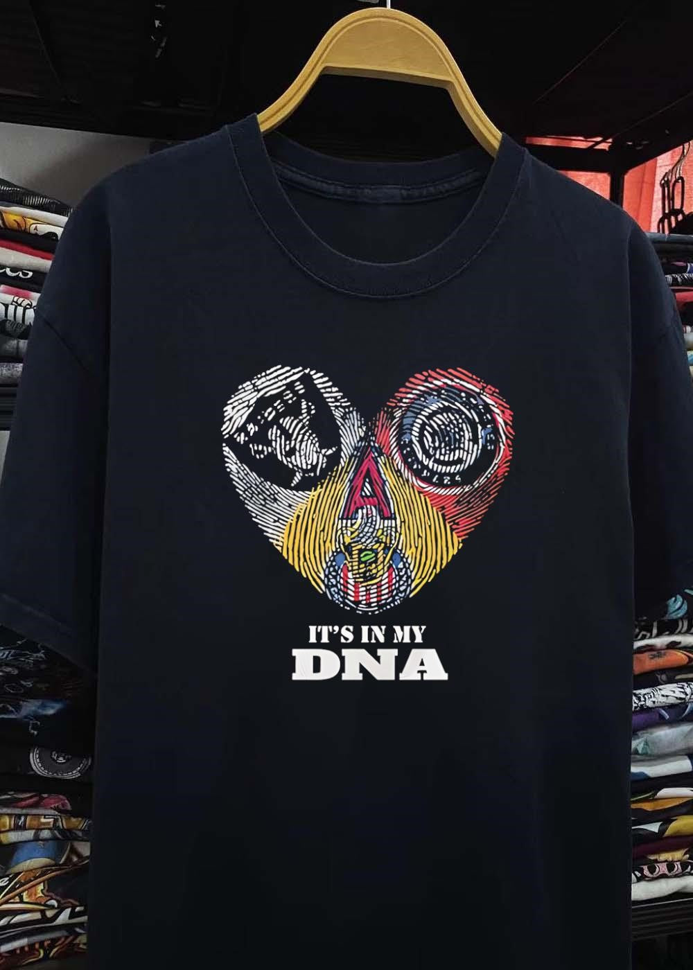It’s in My DNA Heart Flag shirt(1)