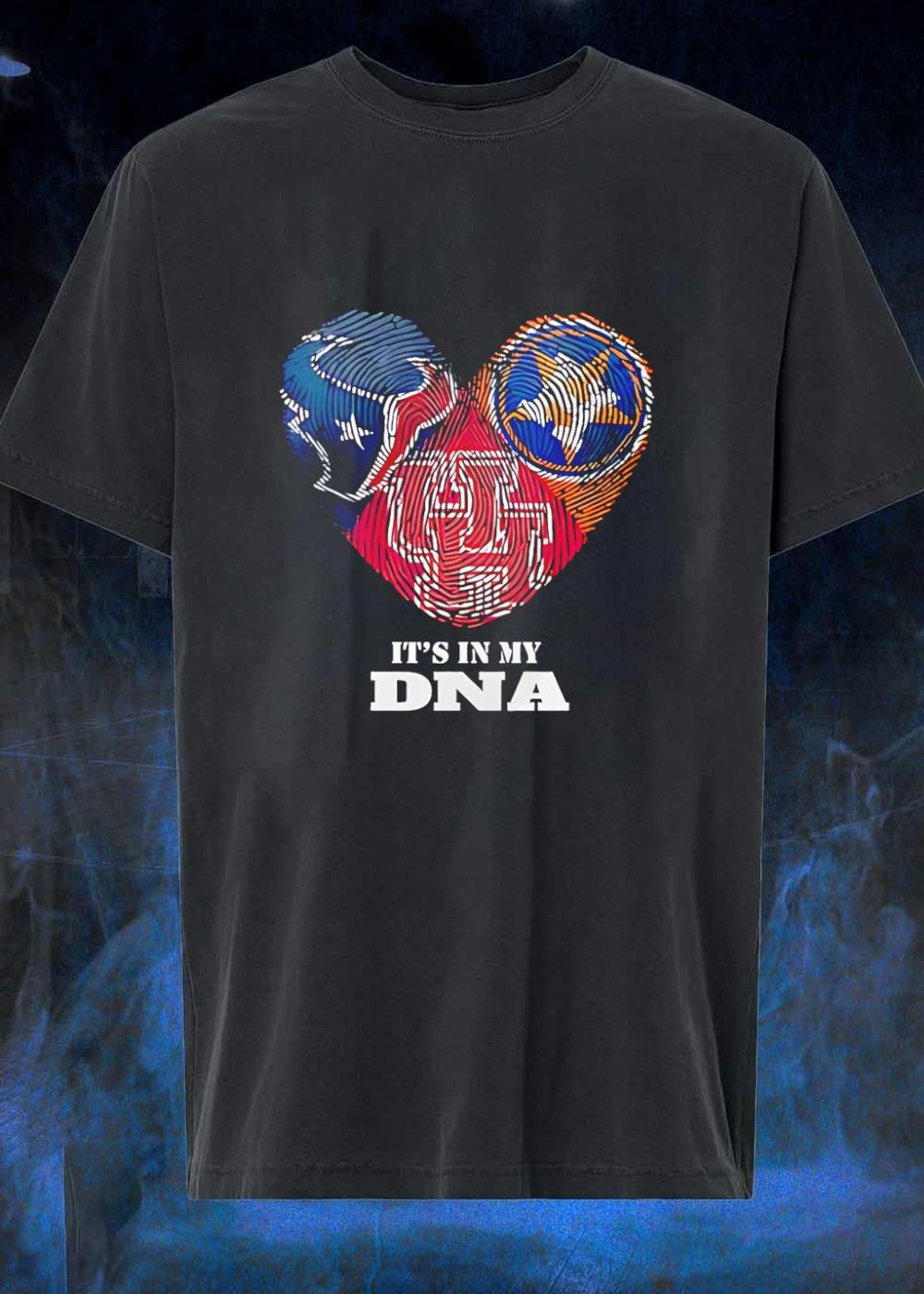 It’s in My DNA Houston Texans and Tennessee Titans shirt