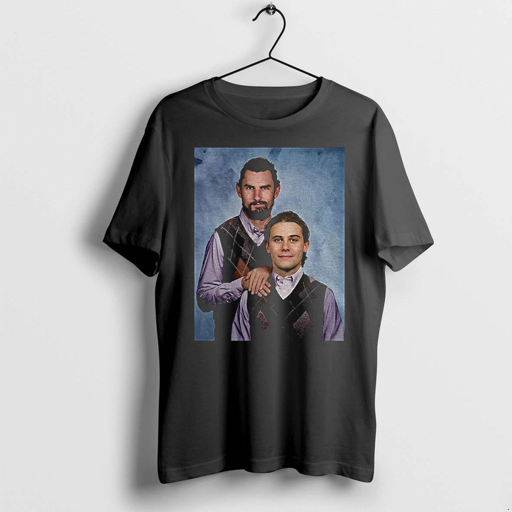 Jack Hughes Connor Hellebuyck Champions Ice Hockey Tshirts Sweater