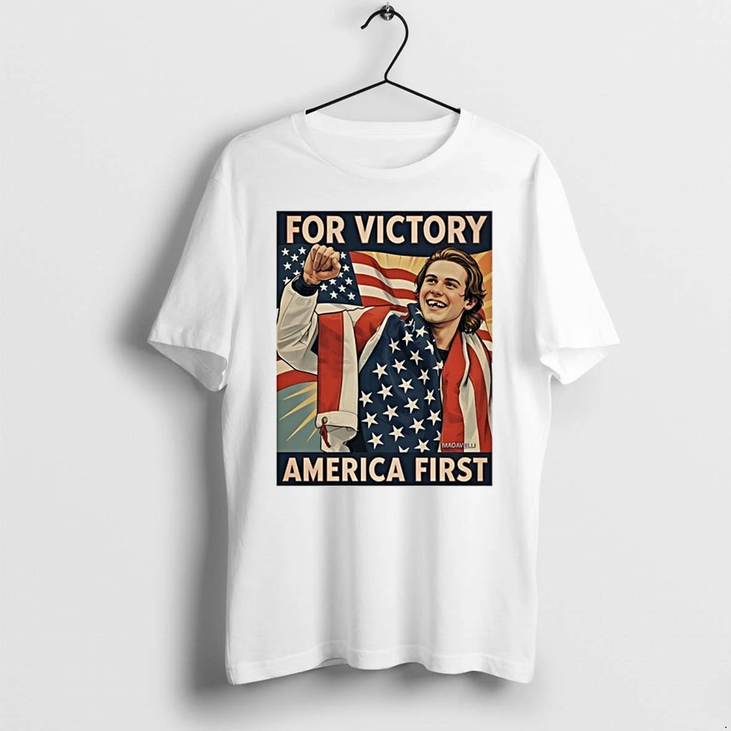 Jack Hughes Missing Teeth For Victory America First Retro Tshirts Sweater