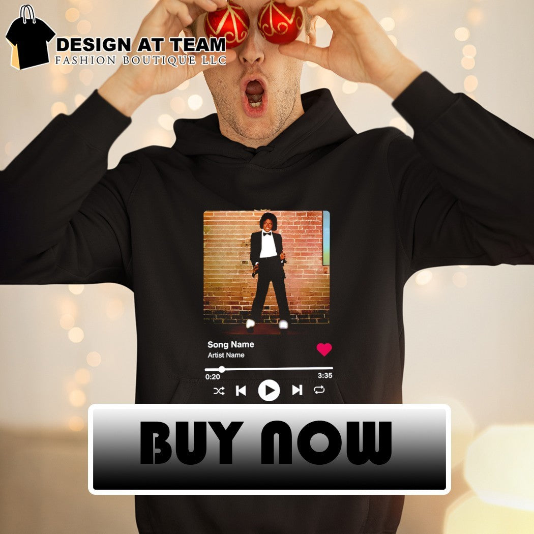 Jackson Off the Wall Song Name Artist Name Festival Keepsake shirt