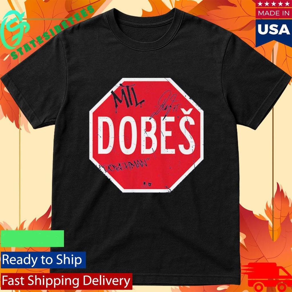 Jakub Dobeš Stop Sign Shirt
