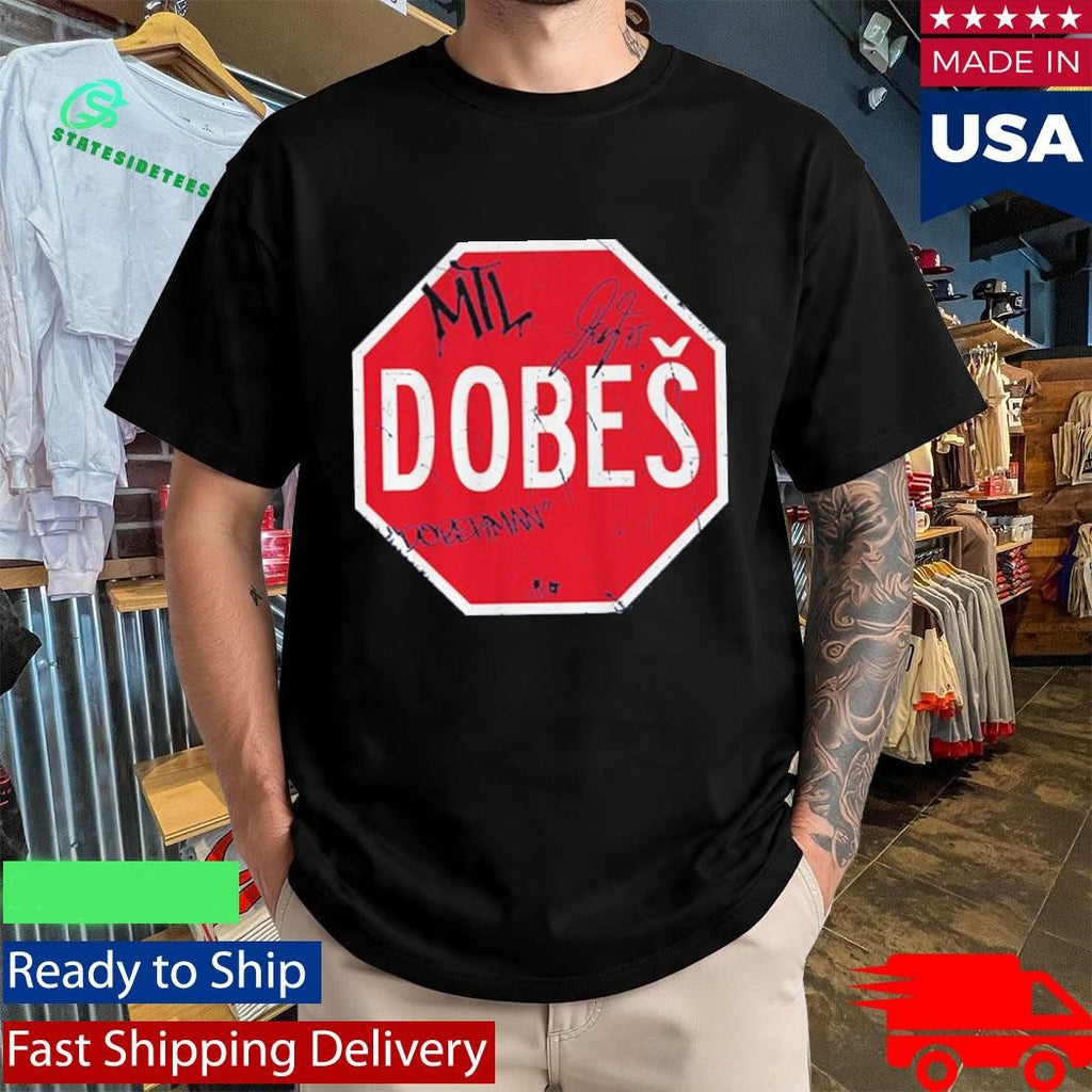 Jakub Dobeš Stop Sign Shirt