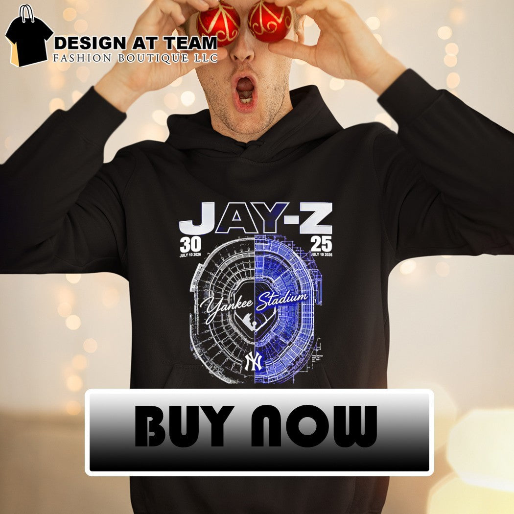 Jay-Z Yankee Stadium Reasonable Doubt and The Blueprint 25 30 July 2026 shirt