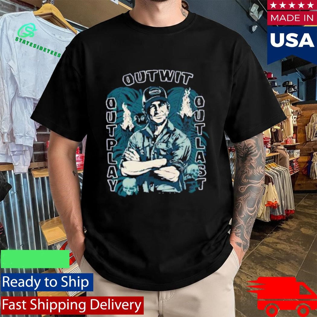 Jeff Tribal Outwit. Outplay. Outlast Shirt
