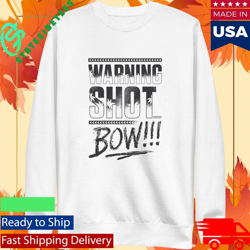 Jey Uso Warning Shot Bow Shirt