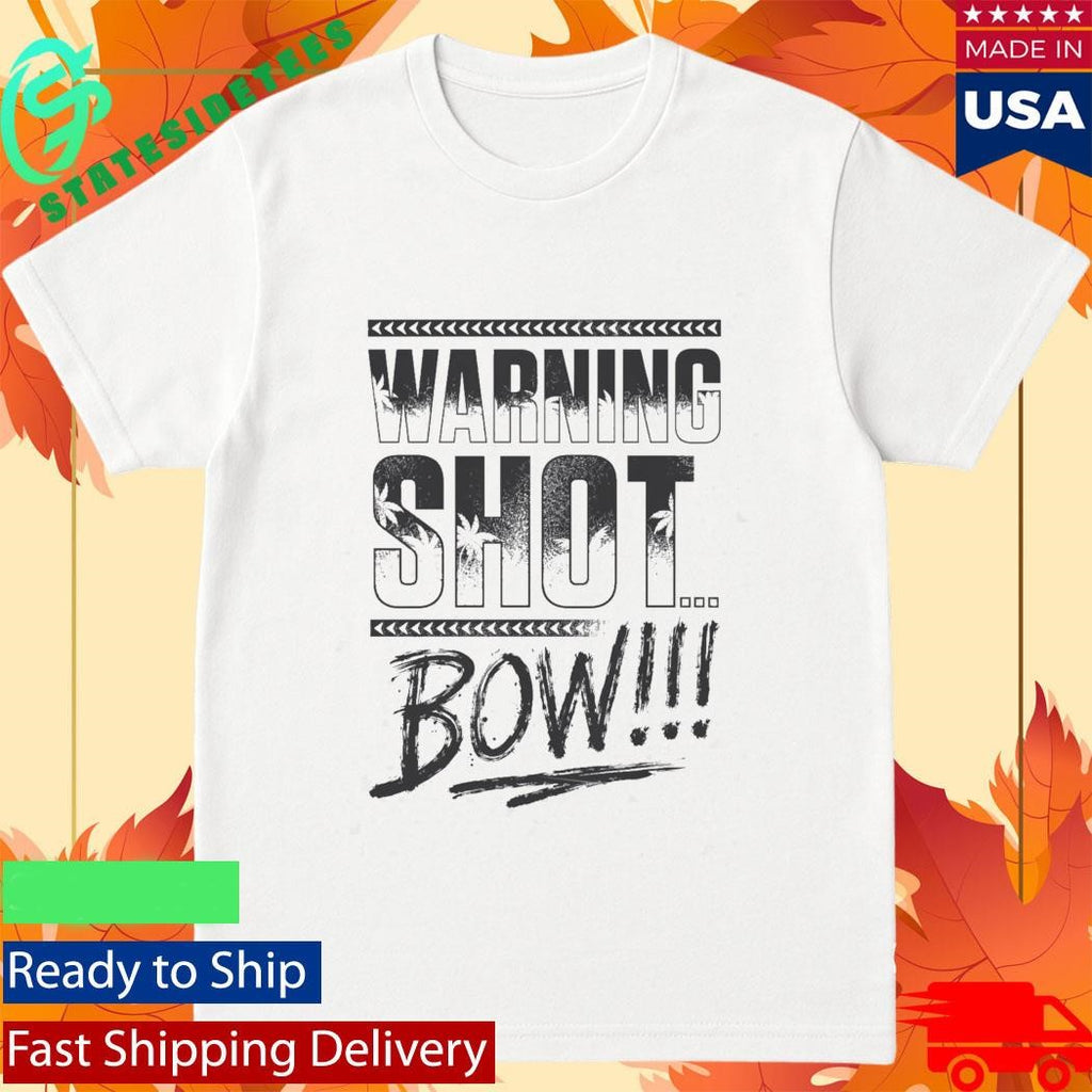 Jey Uso Warning Shot Bow Shirt