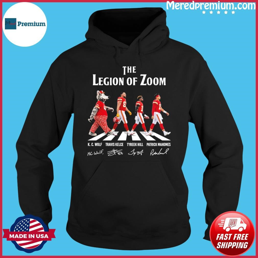 Kansas City Chiefs Legion Of Zoom Abbey Road Shirt