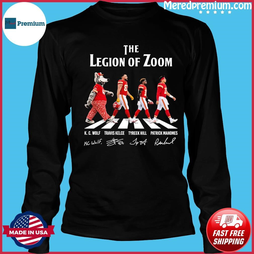 Kansas City Chiefs Legion Of Zoom Abbey Road Shirt