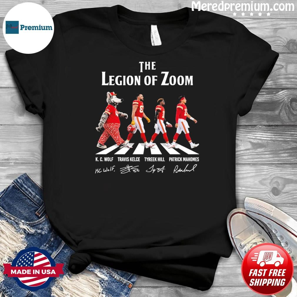 Kansas City Chiefs Legion Of Zoom Abbey Road Shirt
