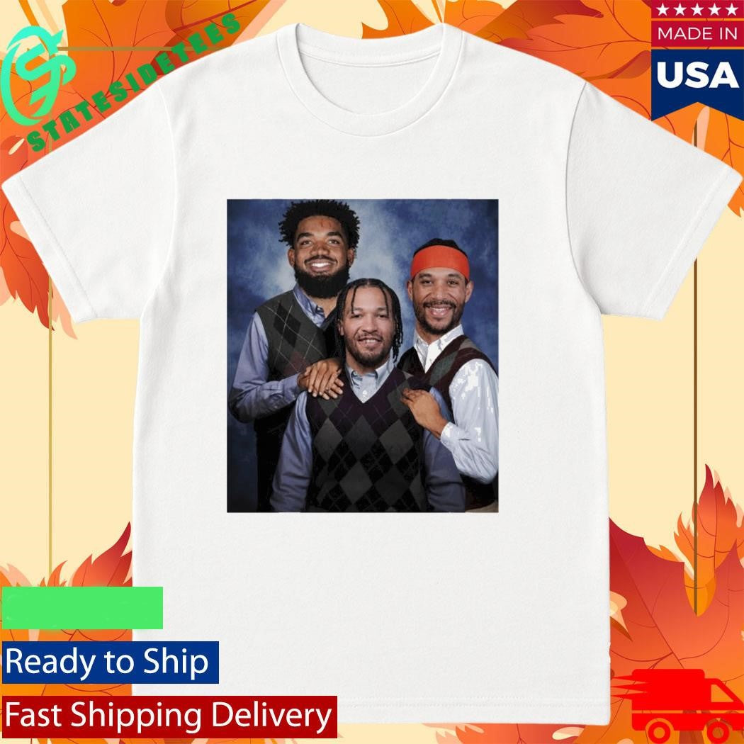 Karl Anthony Towns Jalen Brunson Josh Hart Step Brothers Shirt