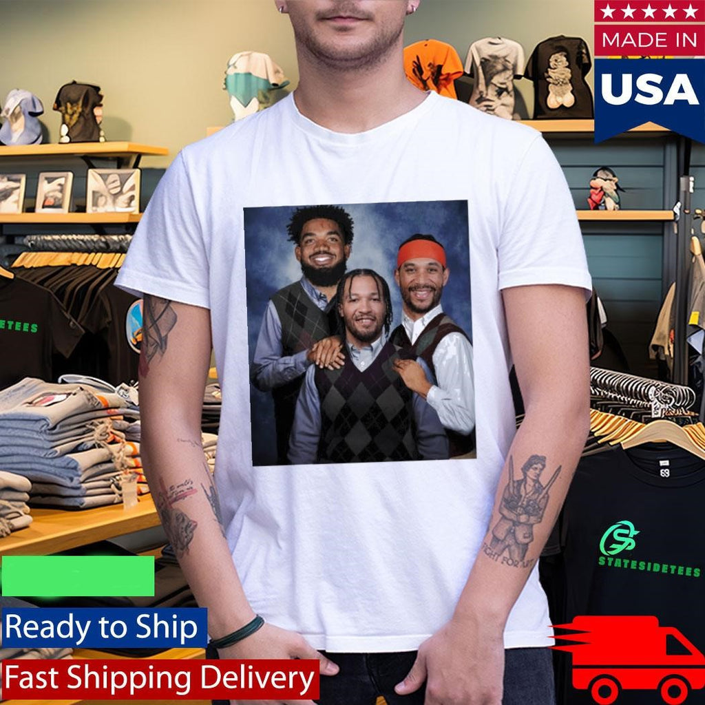 Karl Anthony Towns Jalen Brunson Josh Hart Step Brothers Shirt