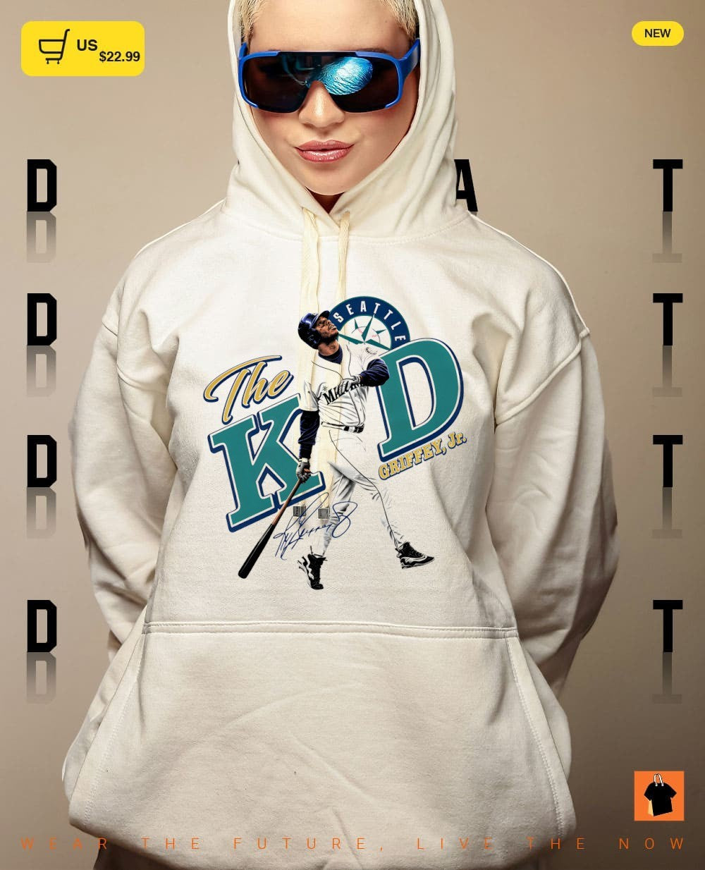 Ken Griffey Jr. Seattle Mariners Baseball The Kid signature shirt