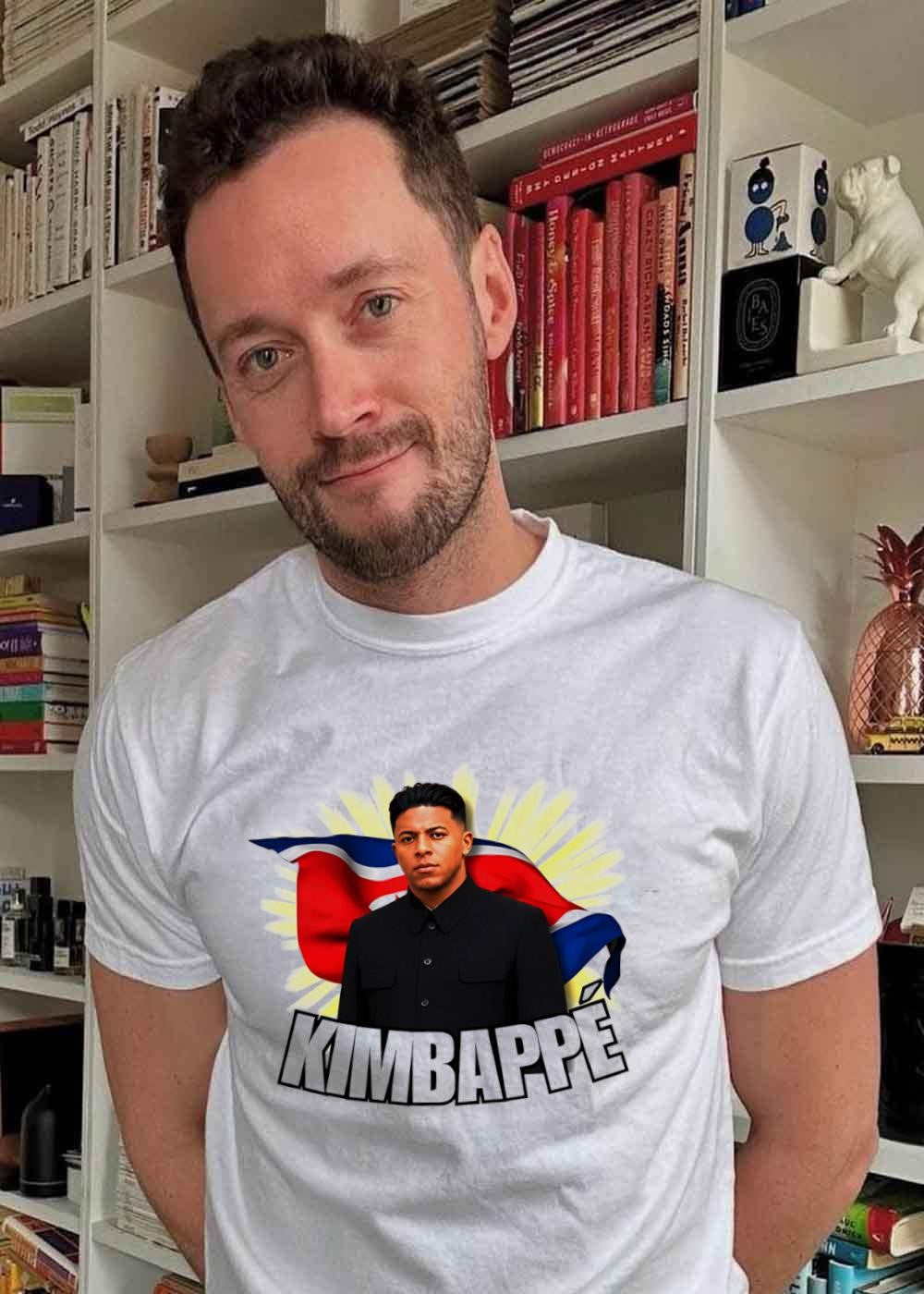 Kimbappé North Korea Leader Football Graphic T-Shirt