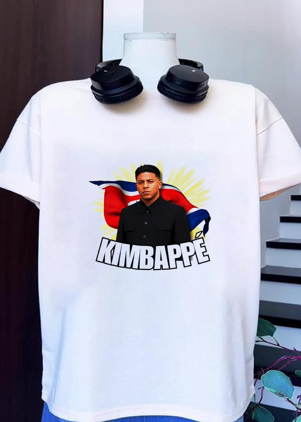 Kimbappé North Korea Leader Football Graphic T-Shirt