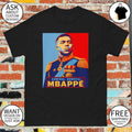 Kylian Mbappe Admiral General Propaganda Style Football Graphic shirt