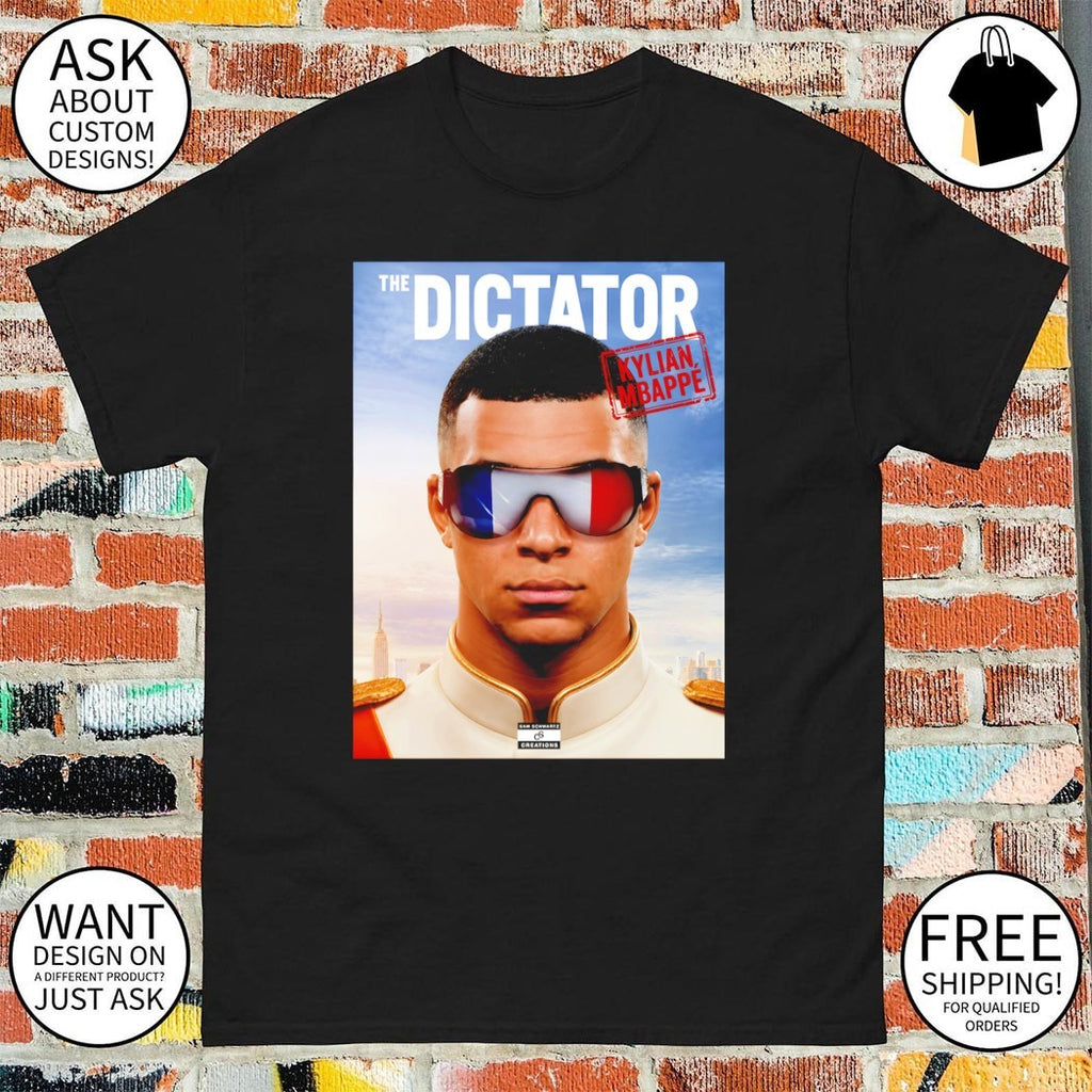 Kylian Mbappé The Dictator 2012 Sam Schwartz Creations shirt