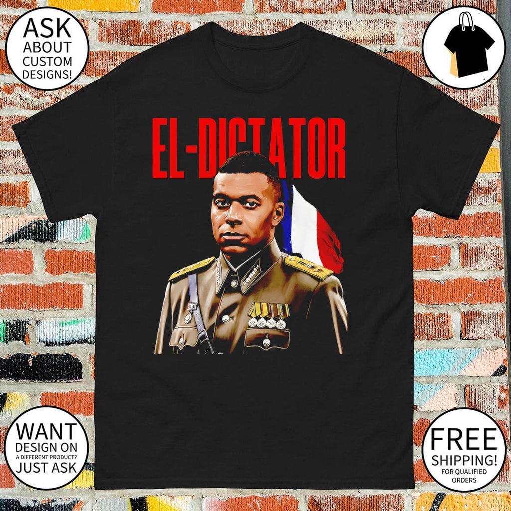 Kylian Mbappe The Dictator Bootleg shirt