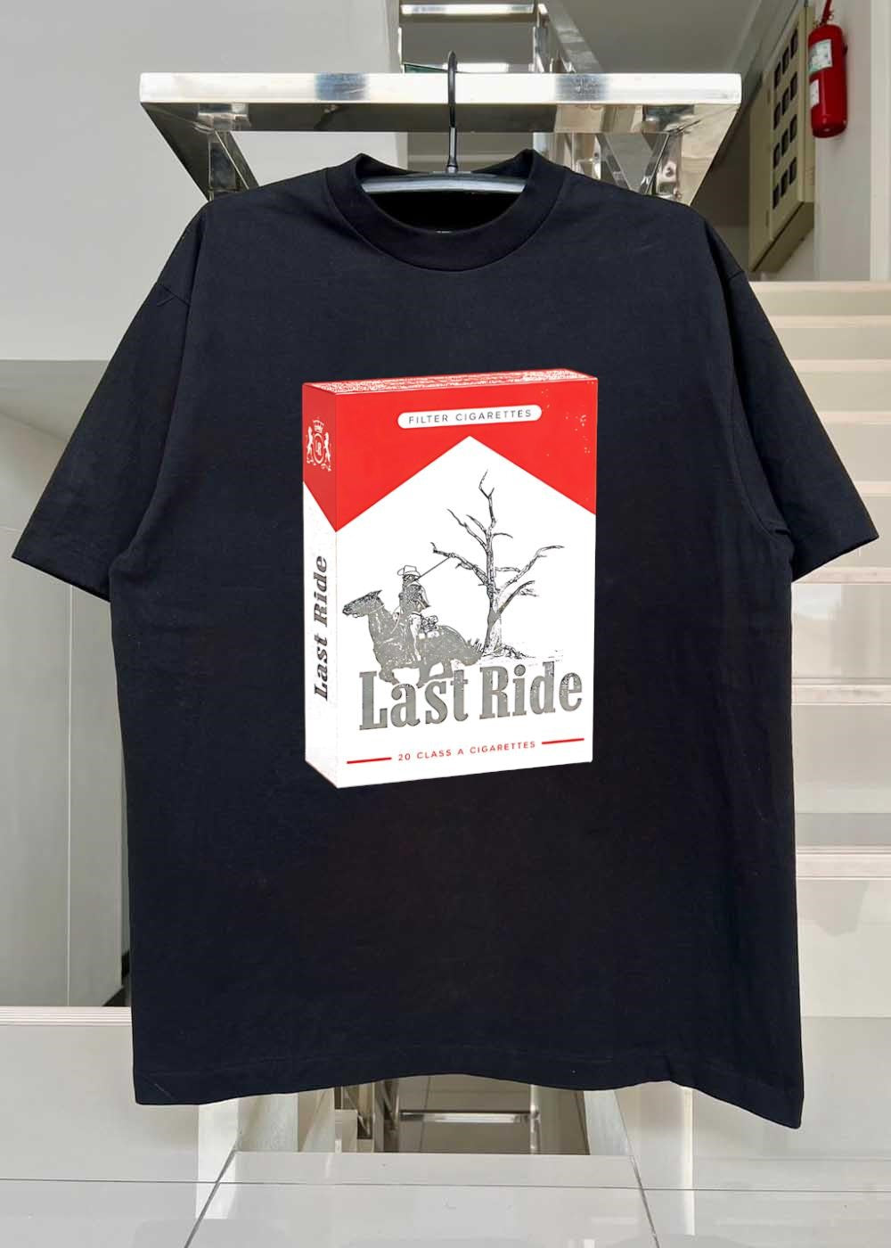 LR Last Ride Cowboy Dead Tree Filter Cigarettes 20 Class A T-Shirt