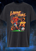 Lamine Yamal Soccer Star Illustration Nineteen Spain National Team T-Shirt