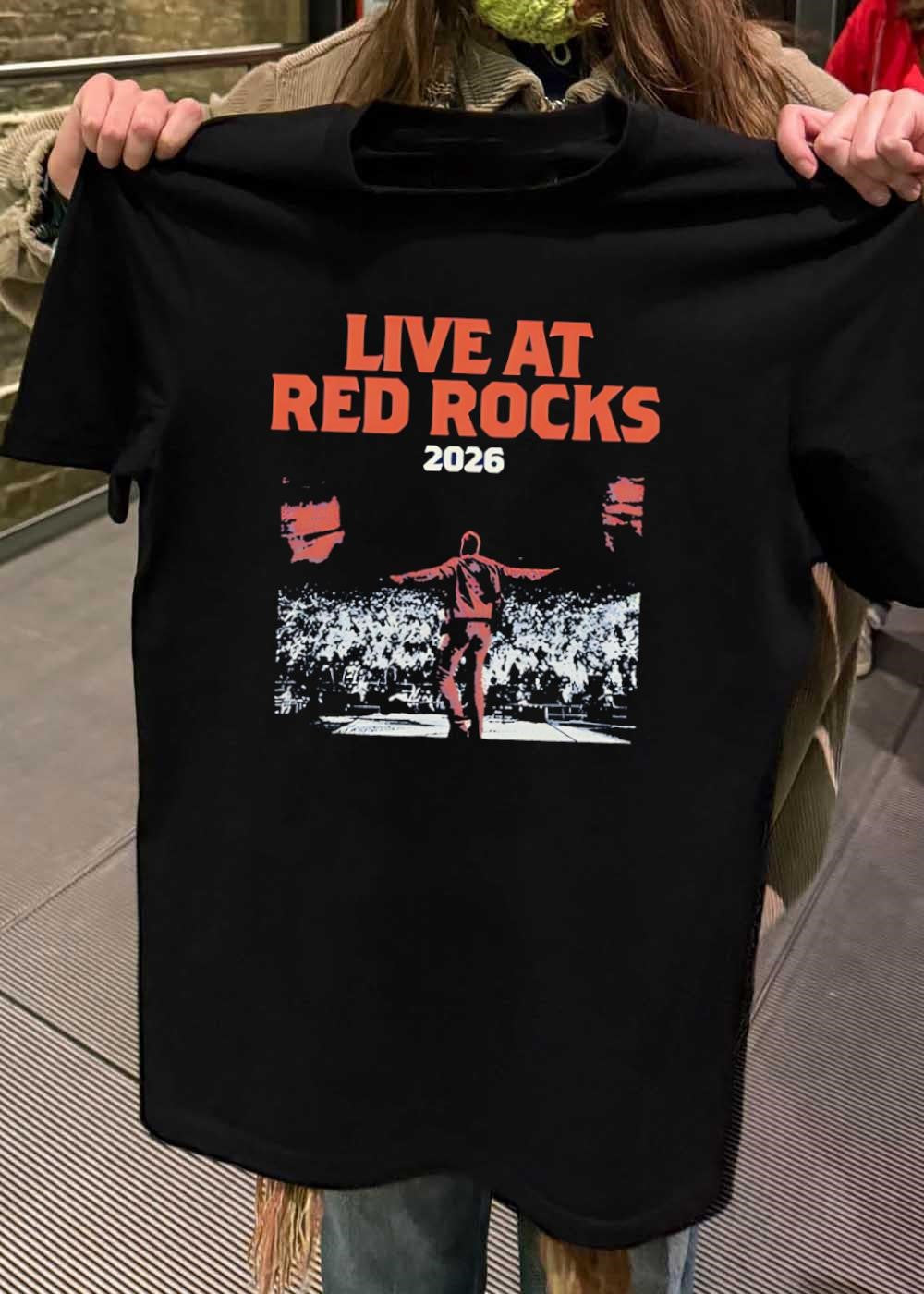 Live at Red Rocks 2026 Concert Performer T-Shirt