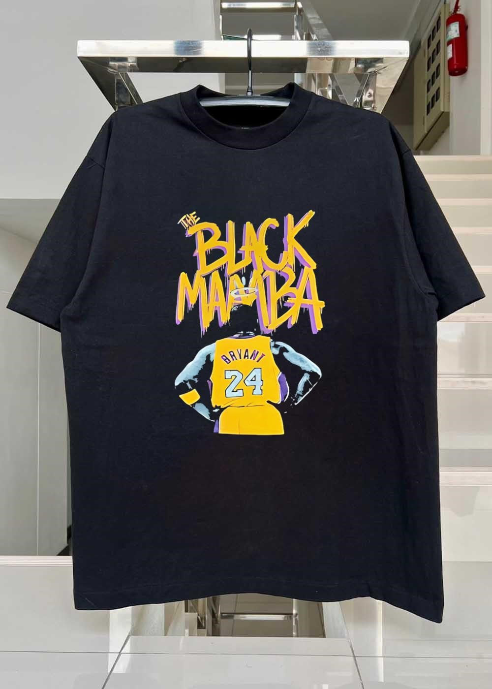 Los Angeles Lakers Kobe Bryant The Black Mamba Jersey T-Shirt