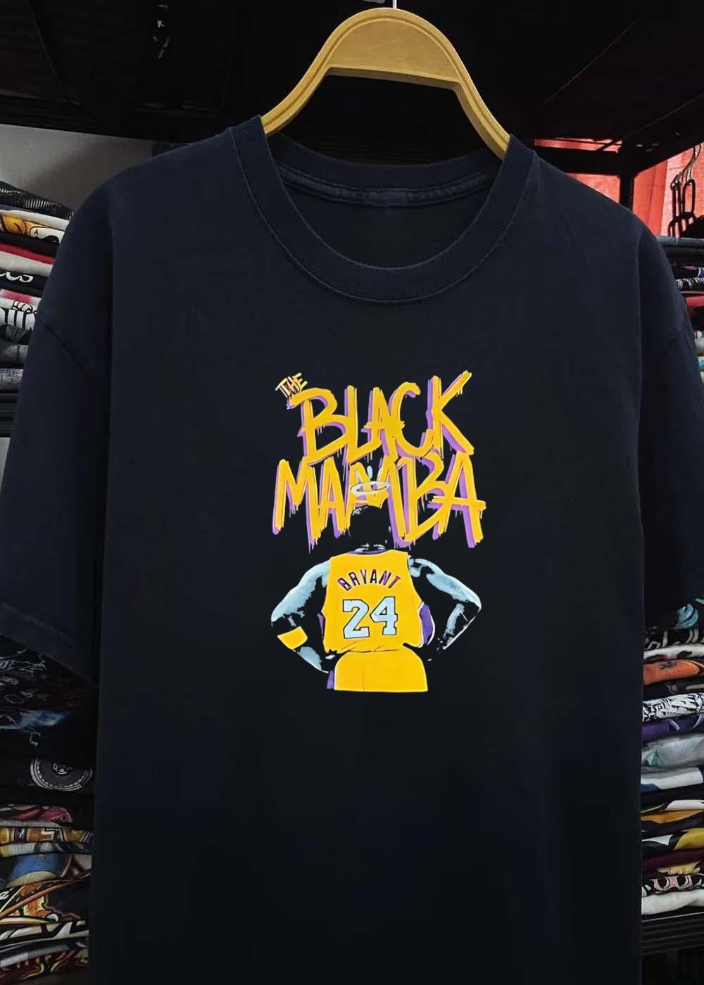 Los Angeles Lakers Kobe Bryant The Black Mamba Jersey T-Shirt