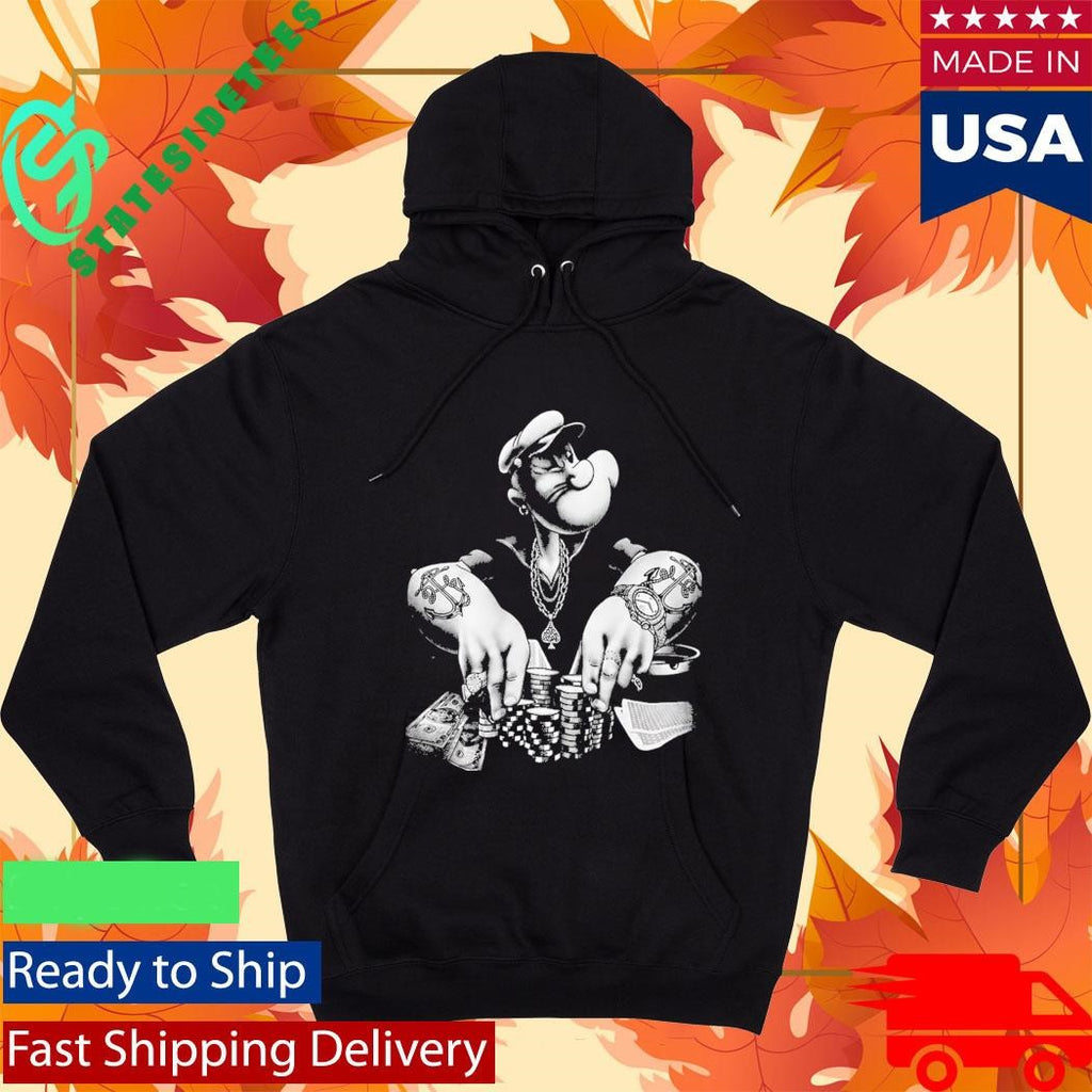 MJ Popeyes Poker Pimp Shirt