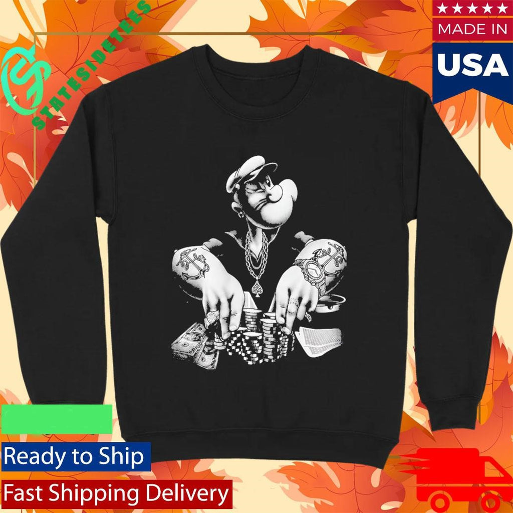 MJ Popeyes Poker Pimp Shirt