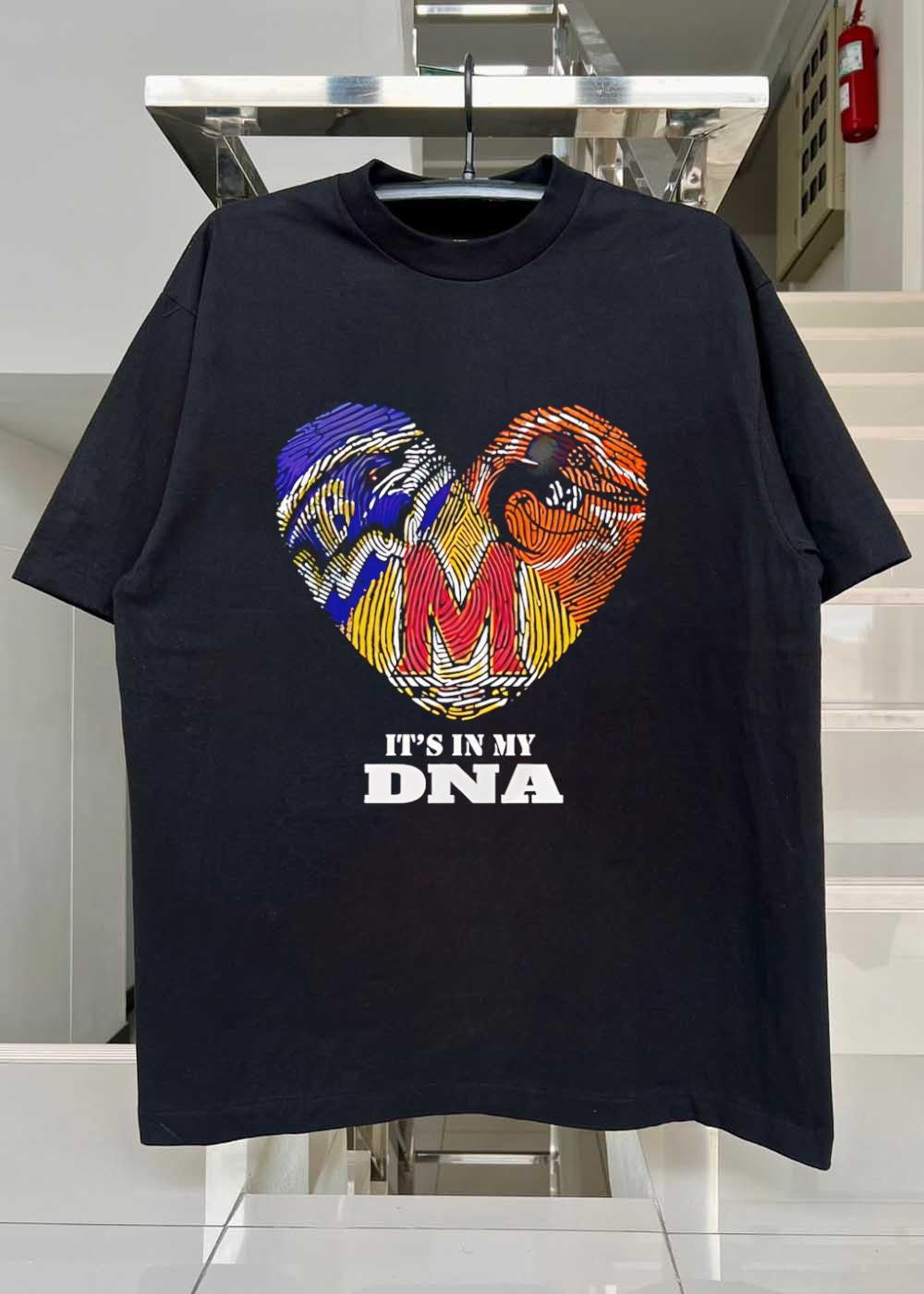 Maryland Terrapins It’s in My DNA Heart Maryland Terrapins shirt