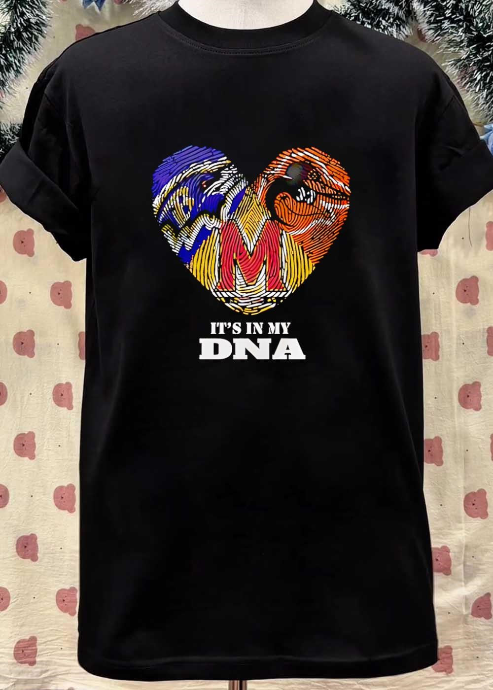 Maryland Terrapins It’s in My DNA Heart Maryland Terrapins shirt