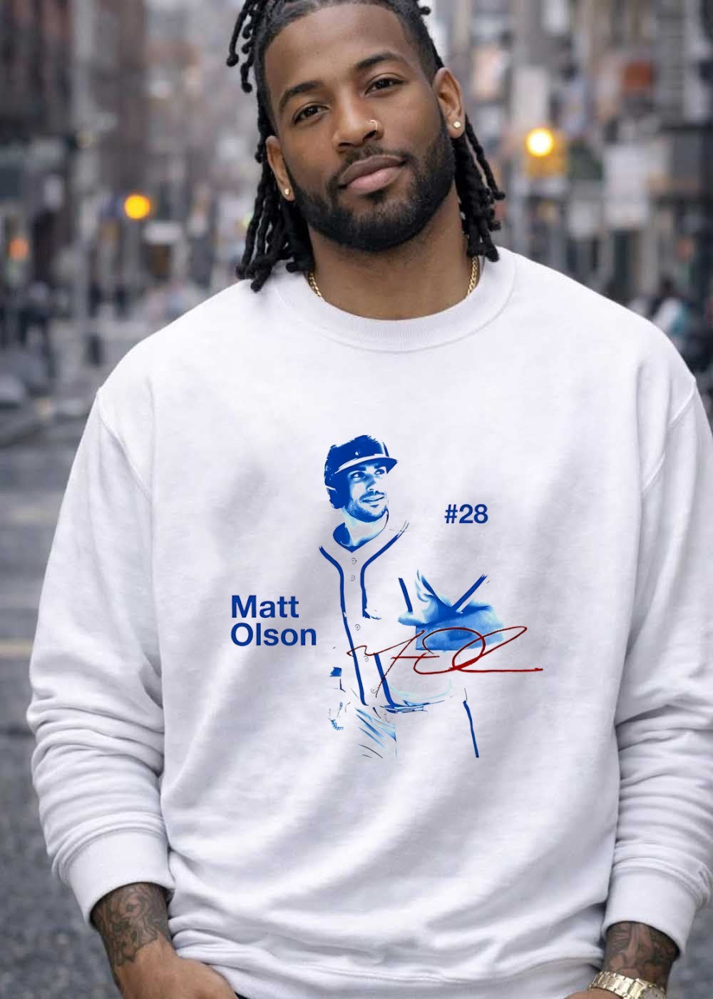 Matt Olson Signature Atlanta Braves T-Shirt