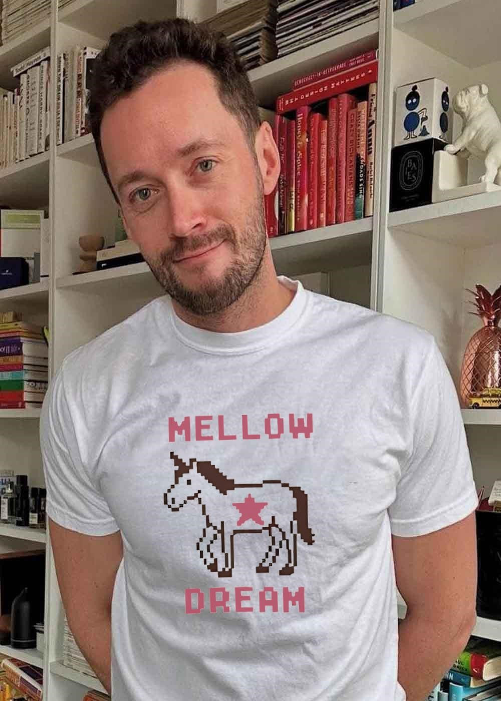 Mellow Dream Unicorn Pixel Art T-Shirt