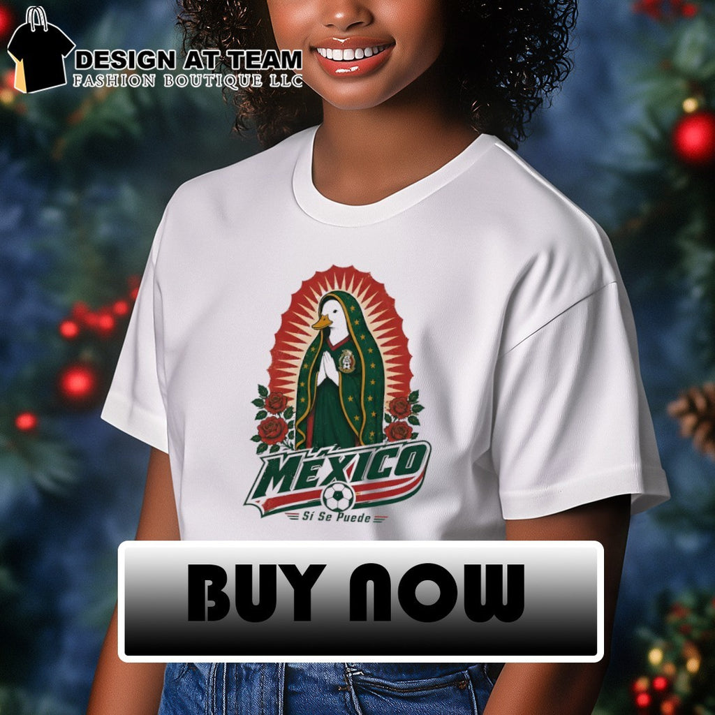 Merlin the goose Mexico Soccer World Cup 2026 Si Se Puede shirt