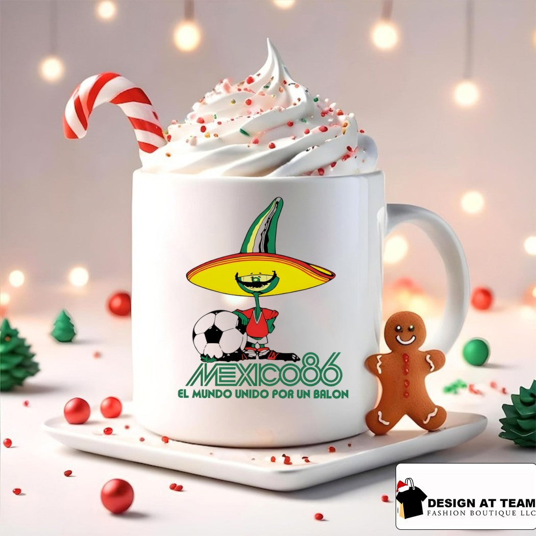 Mexico 86 El Mundo Unido Por Un Balon World Cup 2026 shirt