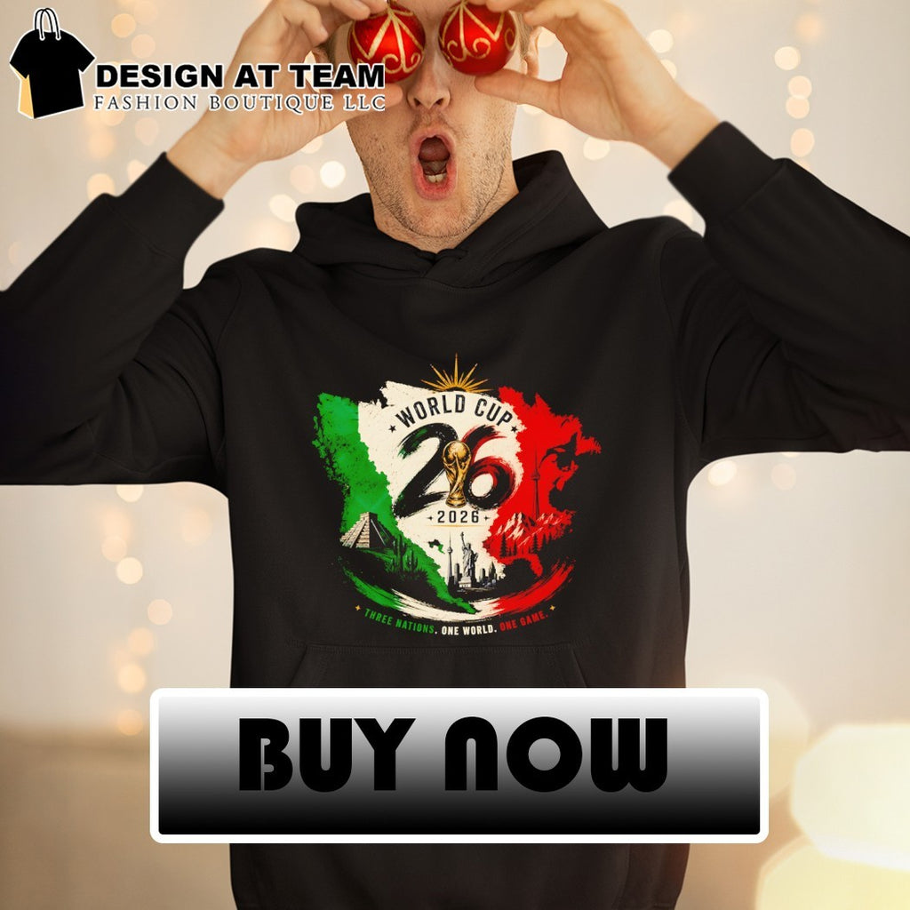 Mexico Canada United States soccer World Cup 2026 Three Nations One Game shirt
