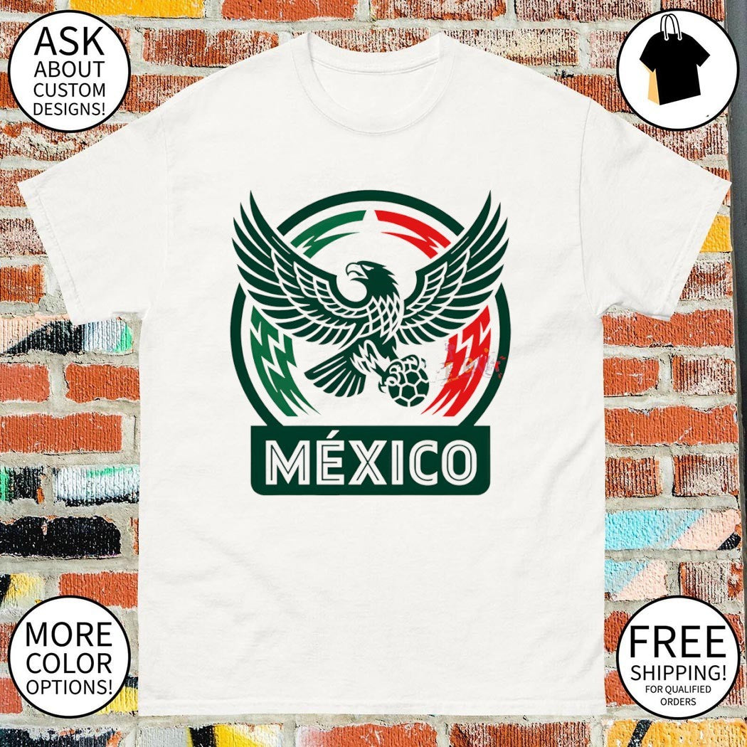 Mexico Eagle Soccer Seal World Cup 2026 shirt