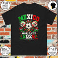 Mexico Soccer Maracas Ball World Cup 2026 Pasion Orgullo Futbol shirt