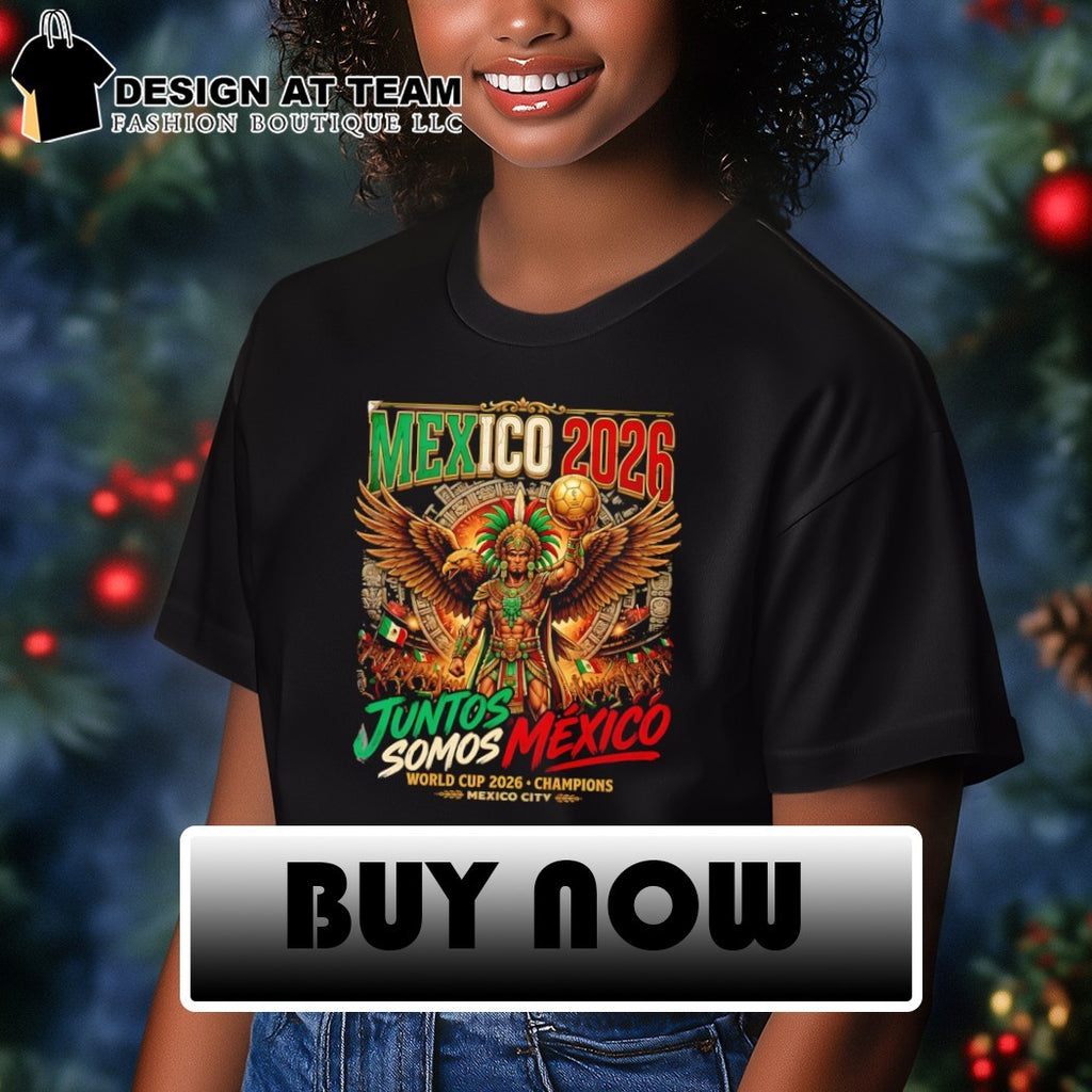 Mexico Soccer World Cup 2026 Juntos Somos Mexico City Champions shirt