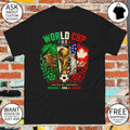 Mexico Usa Canada Football Tournament Trophy World Cup 2026 United By Football shirt