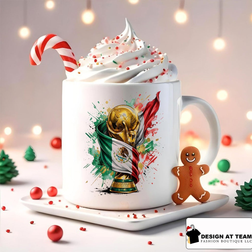 Mexico World Cup 2026 Trophy Mexican flag shirt