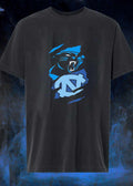 NC Tar Heels Carolina Panthers Rip Effect shirt