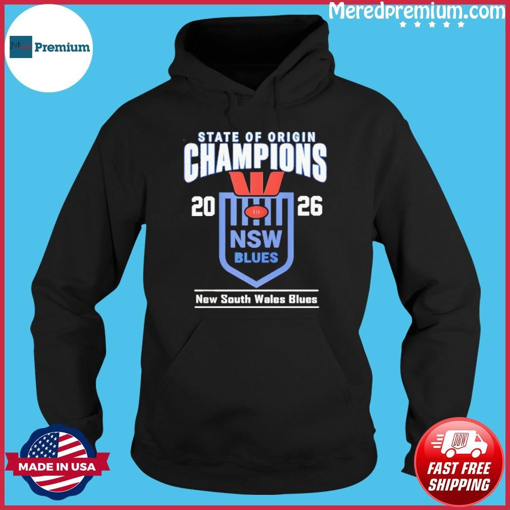NSW Blues State of Origin Champions 2026 shirt