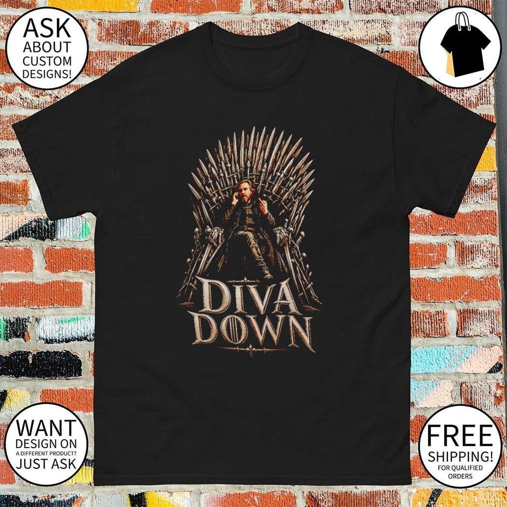 Ned Stark middle finger Game of Thrones Diva Down 2026 shirt