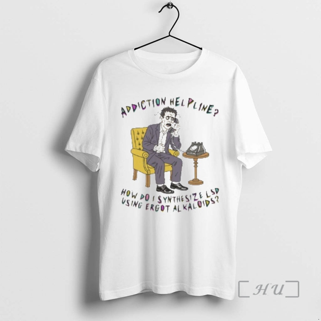 New Addiction Helpline How Do I Synthesize Lsd Using Ergot Alkaloids Premium T Shirts Sweater