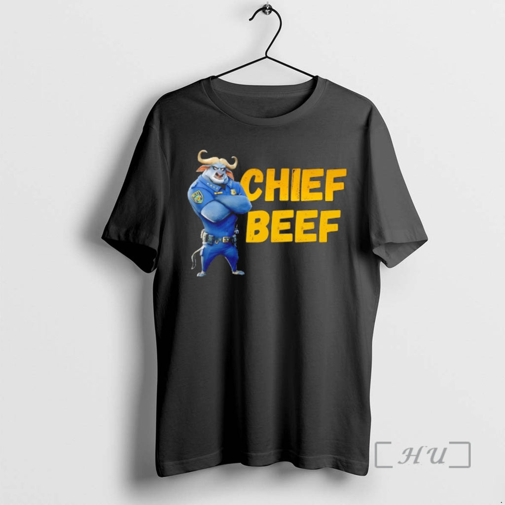 New Chief Bogo Bull Police Chief Beef Cartoon