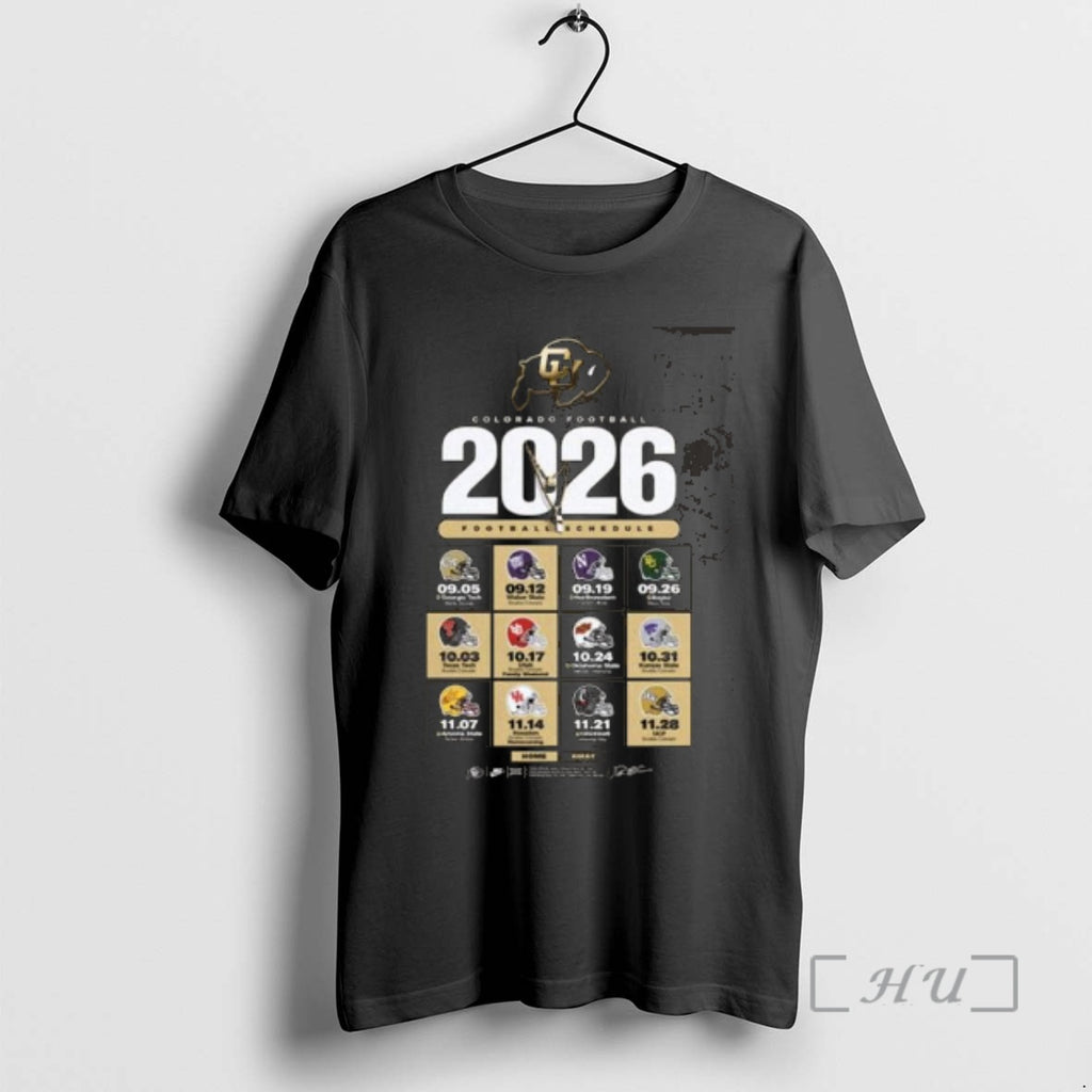 New Colorado Buffaloes Football Ncaa Schedule Season 2026