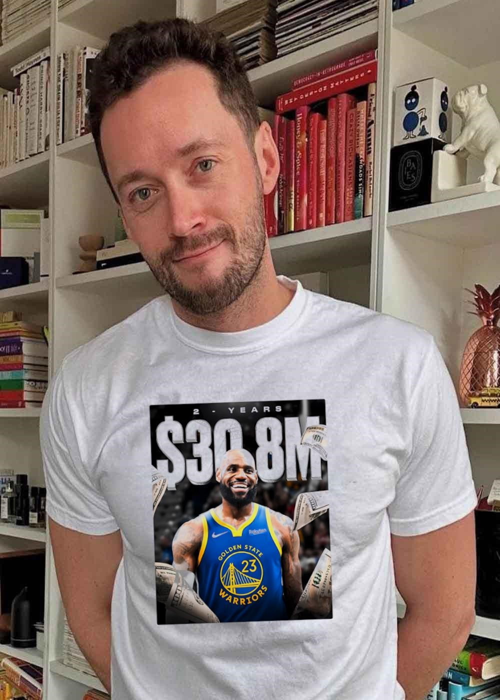 New Contract Deal 2 Years 30 8M Golden State Warriors Shirt